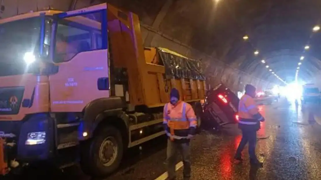 Bolu Dağı Tüneli’nde zincirleme kaza