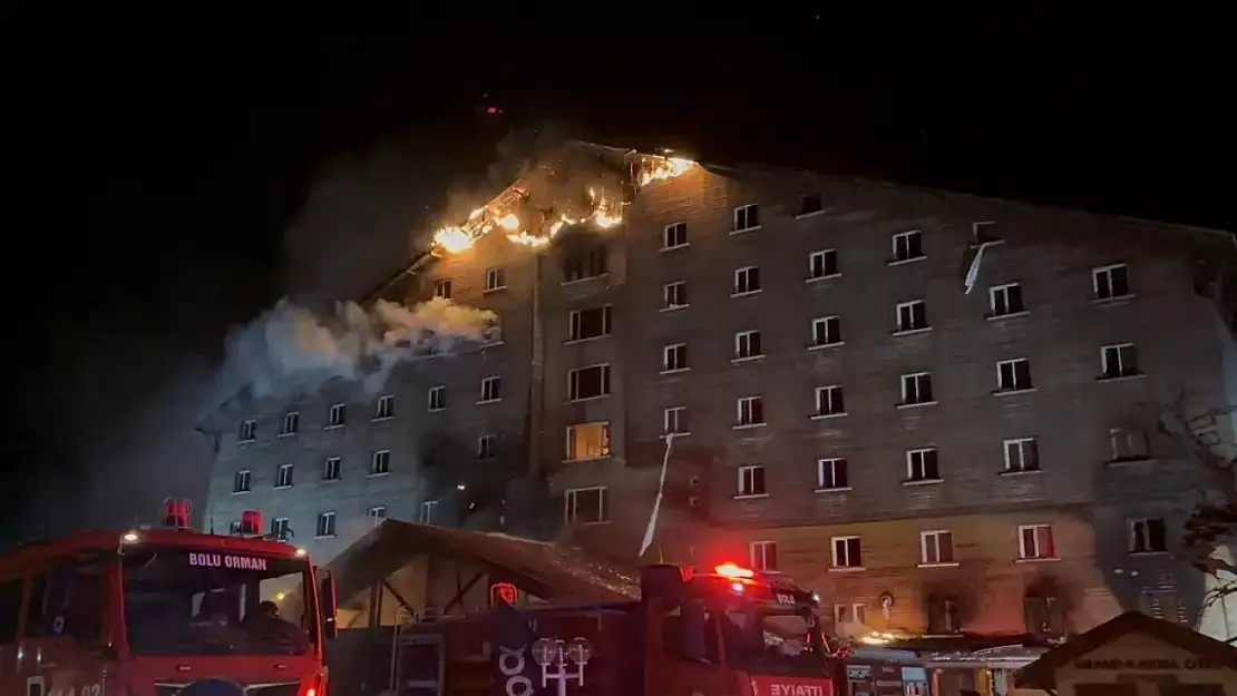 Bolu Kartalkaya'ya tatile gidenlerden acı haber: Otelde yangın çıktı - Çok sayıda ölü ve yaralı var