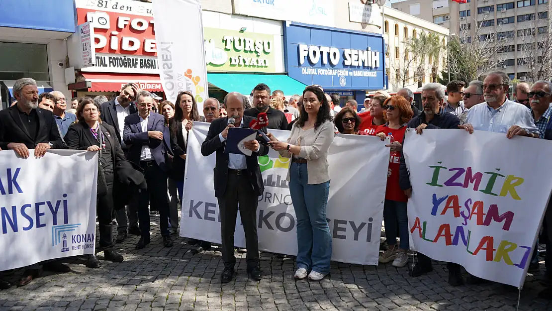 Bornova'da doğal alanlara beton tehdidi