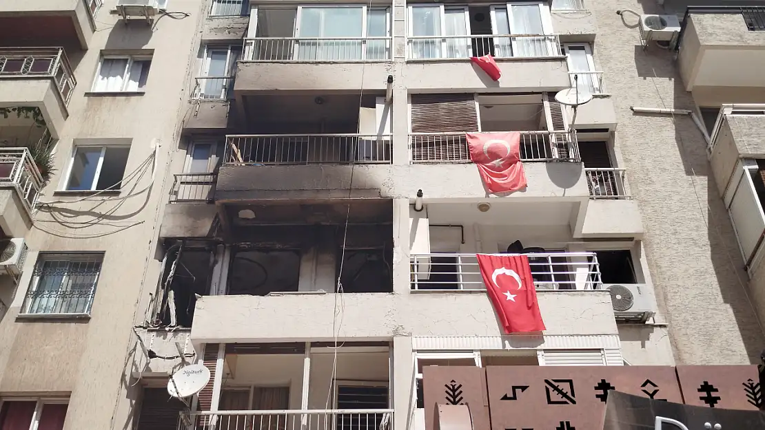 Bornova'da patlama korku dolu anlar yaşattı: Yeni görüntüler ortaya çıktı