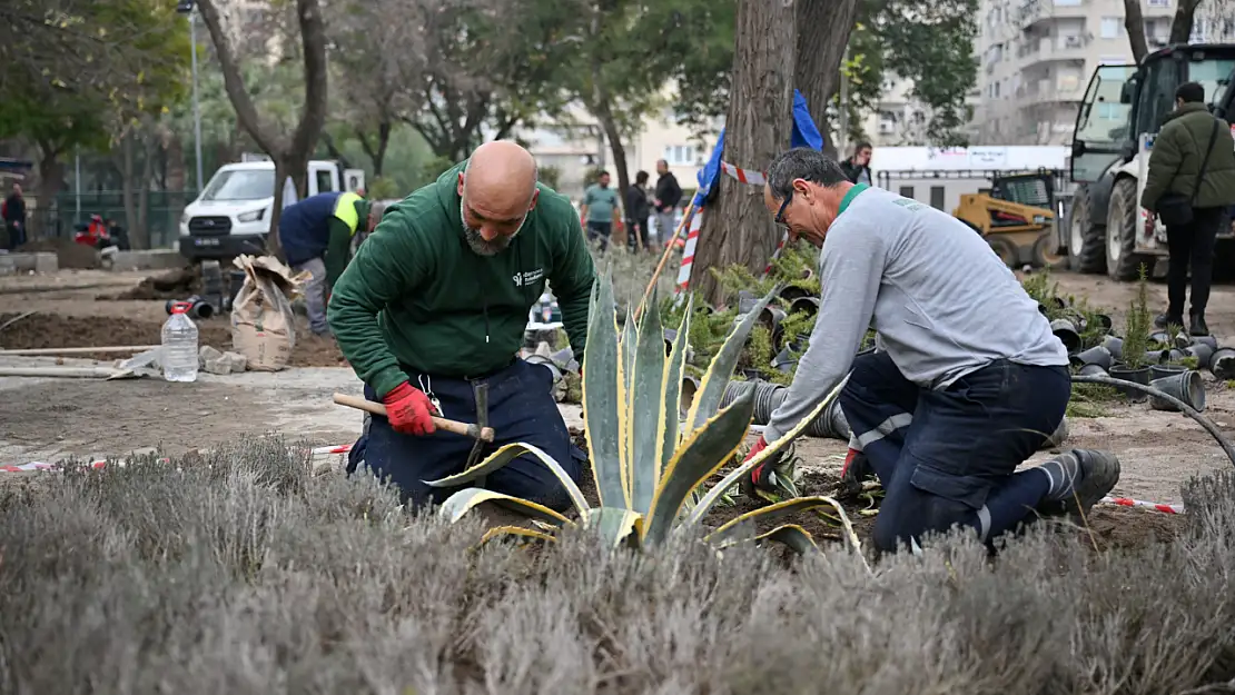 Bornova'da yeni konsept parklarla yeşil dönüşüm