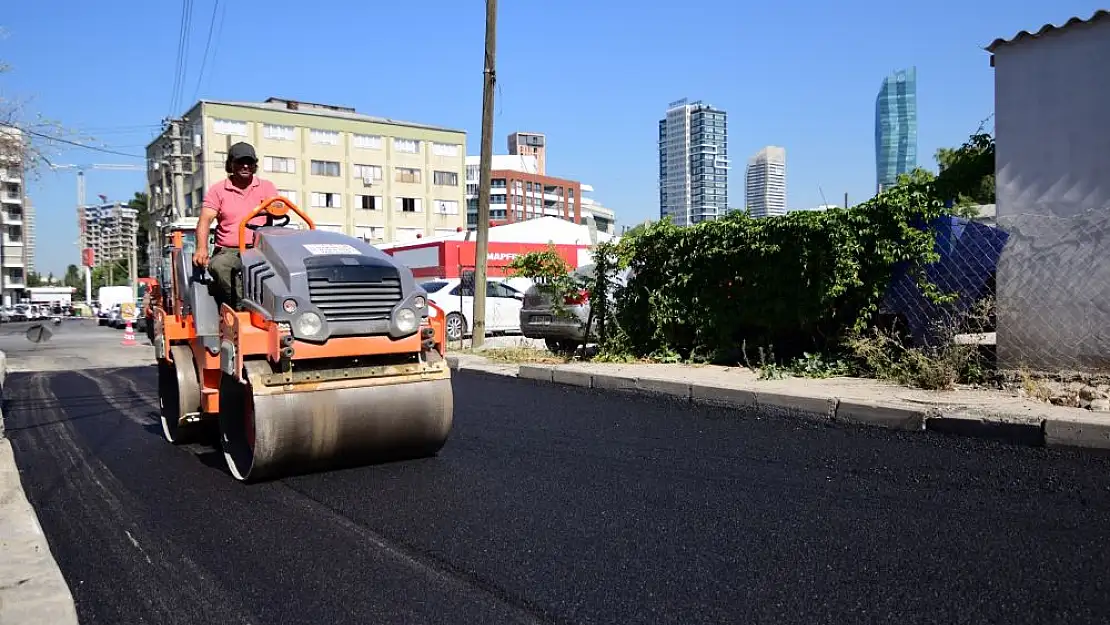 Bornova'da 70 bin ton asfalt üretildi