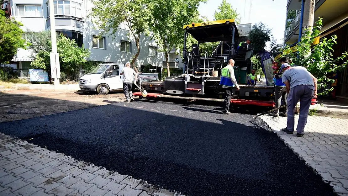 Bornova’da üretilen asfalt miktarı 26 bin 918 ton oldu