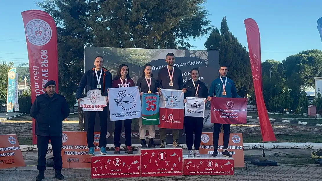 Bostanlıspor oryantiringde madalya rekoru kırdı!