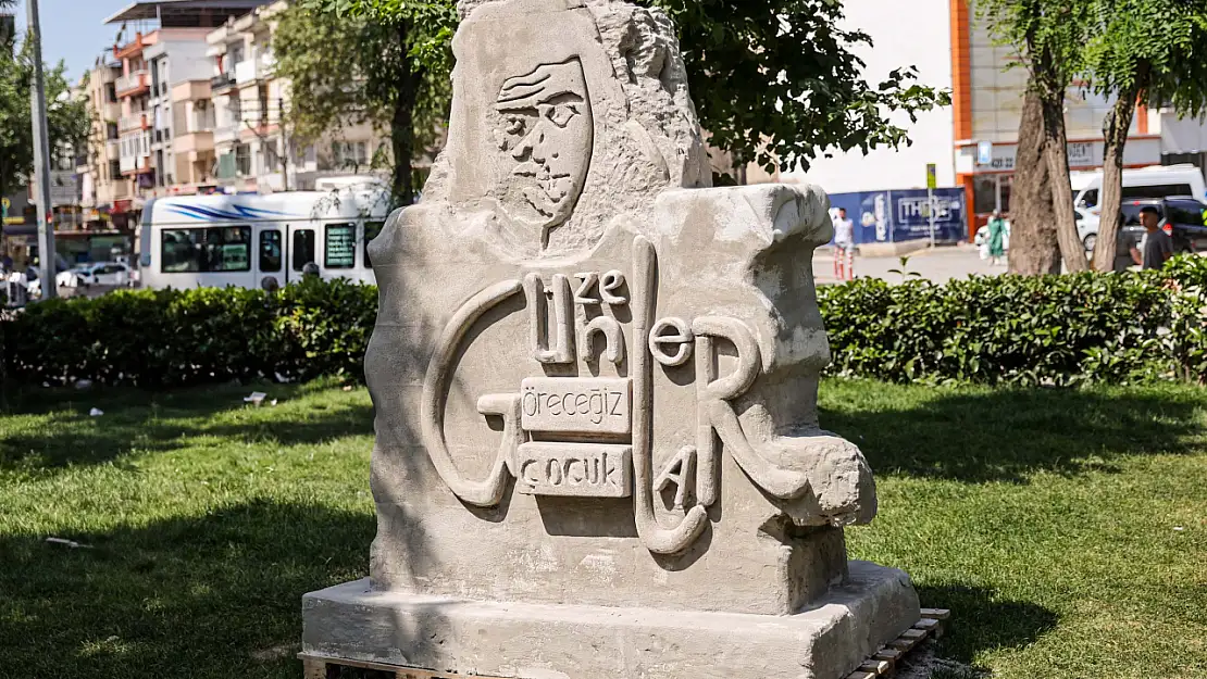 Buca'da umudun heykeli yükseliyor