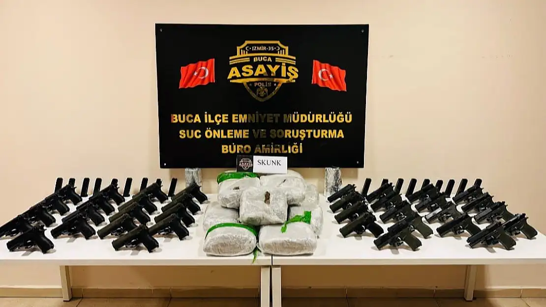 Buca’da 13 kilo uyuşturucu ele geçirildi