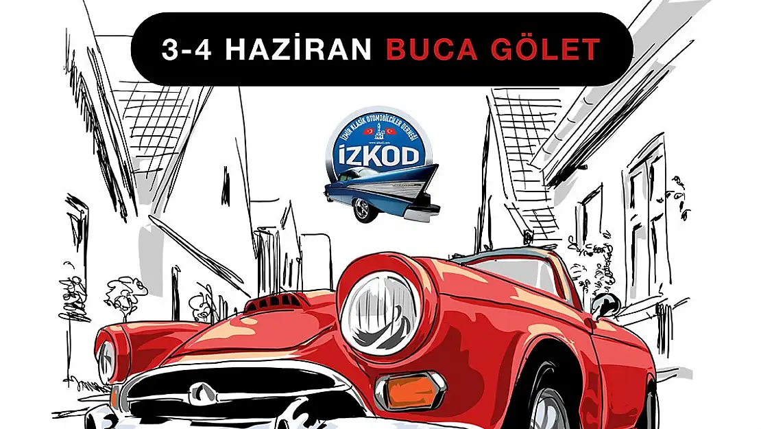 Buca’da Klasik Otomobil Festivali Gerçekleşecek