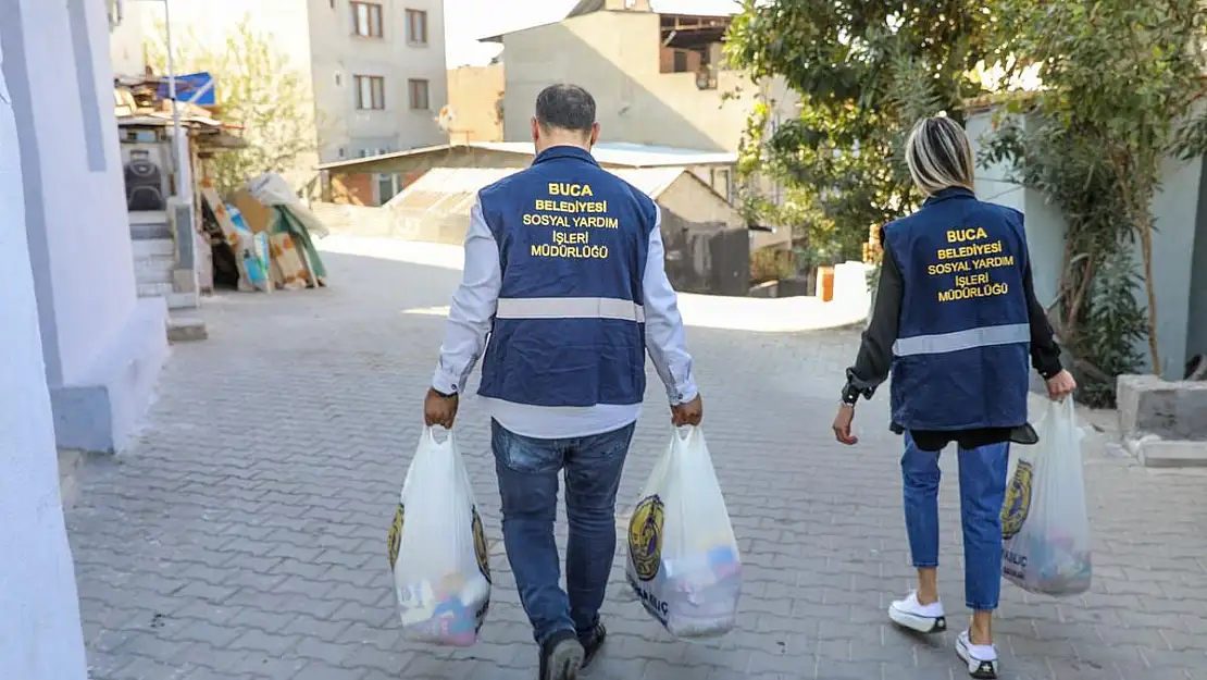 Buca'da sosyal yardım kampanyası