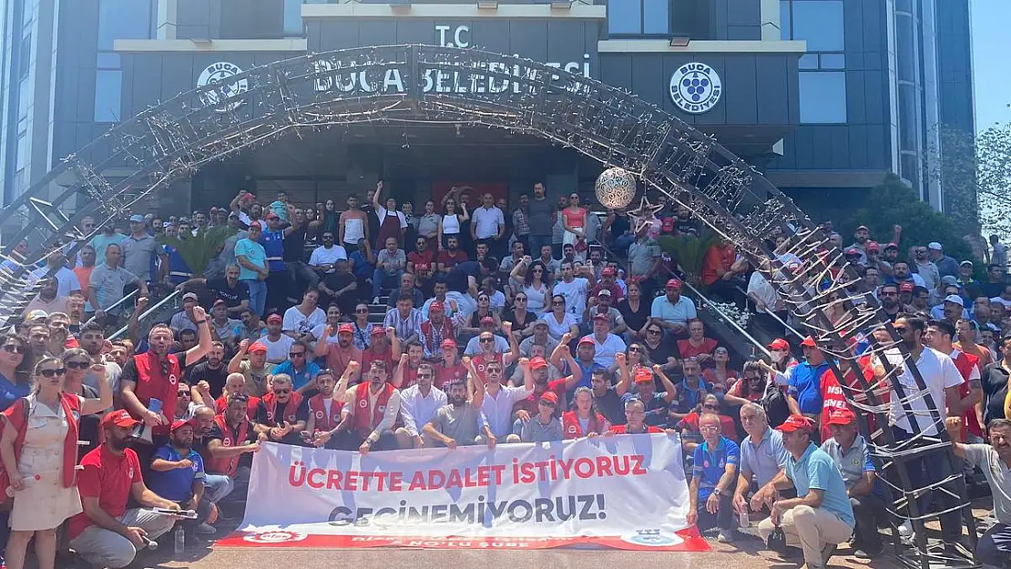 Bucalı işçilerinden 'ücret' uyarısı: Biz suçlu değiliz!