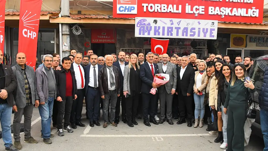 Buğra Gökçe Torbalı’yı ziyaret etti