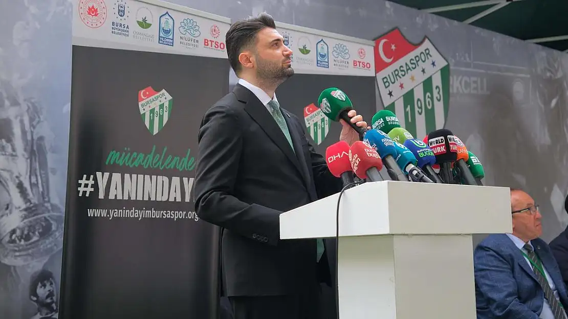 Bursaspor'un yeni başkanı Enes Çelik oldu