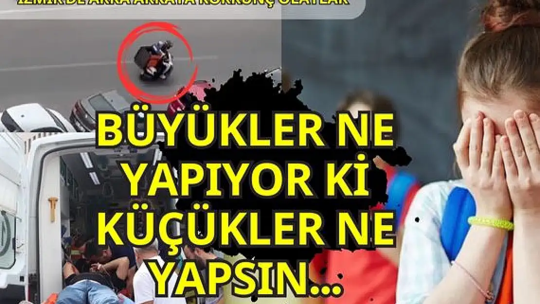 Büyükler ne yapıyor ki, küçükler ne yapsın…