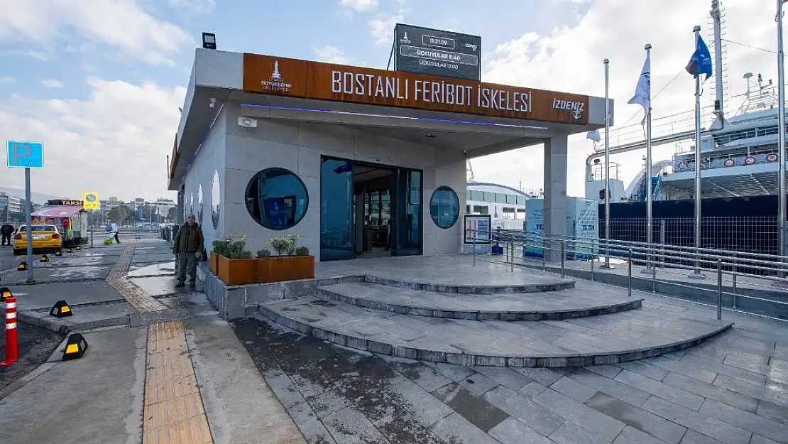 Büyükşehir Bostanlı İskelesi’ni yeniledi