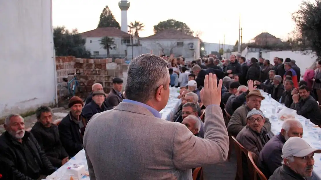 Çağlar, ilk iftarı Çaybaşı'da açtı