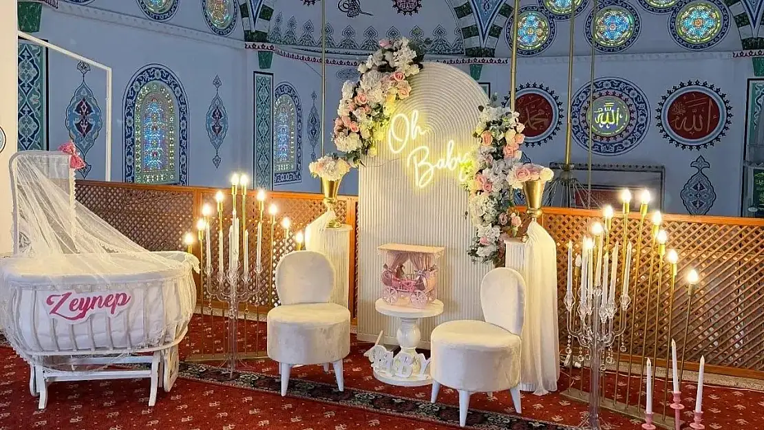 Camide baby shower düzenlendi, sosyal medyada tepki yağdı!