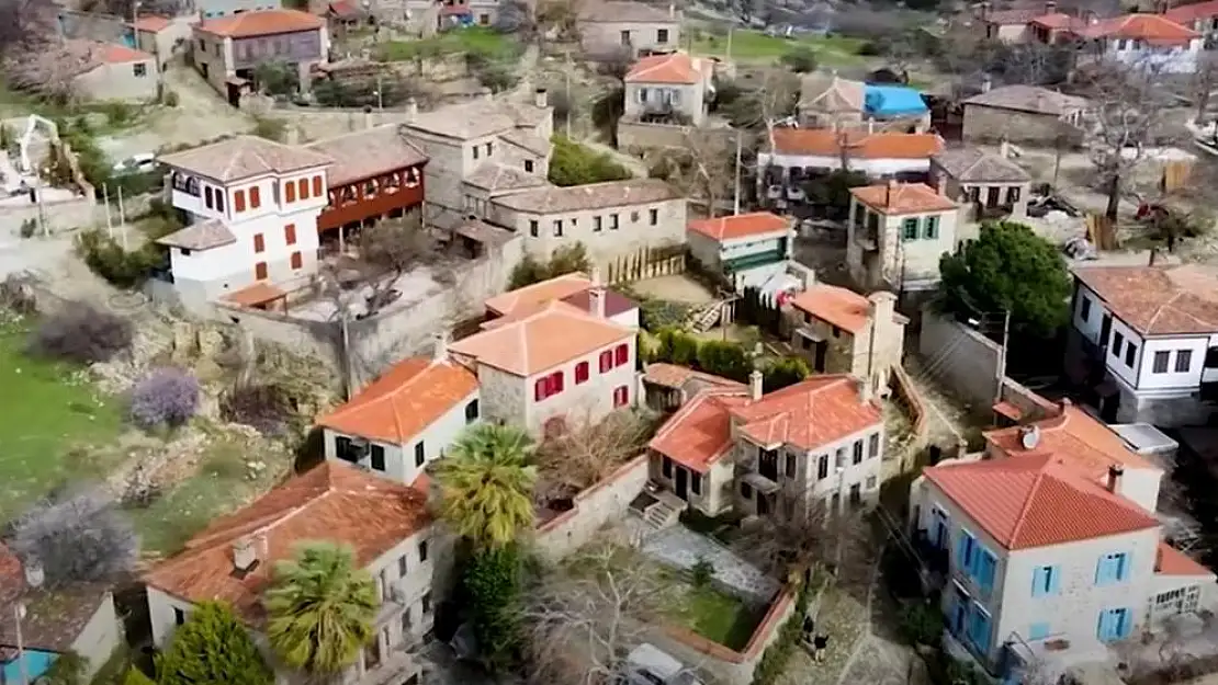 Çanakkale Küçükkuyu ilçesi köylerinde doğayla baş başa bir yaşam