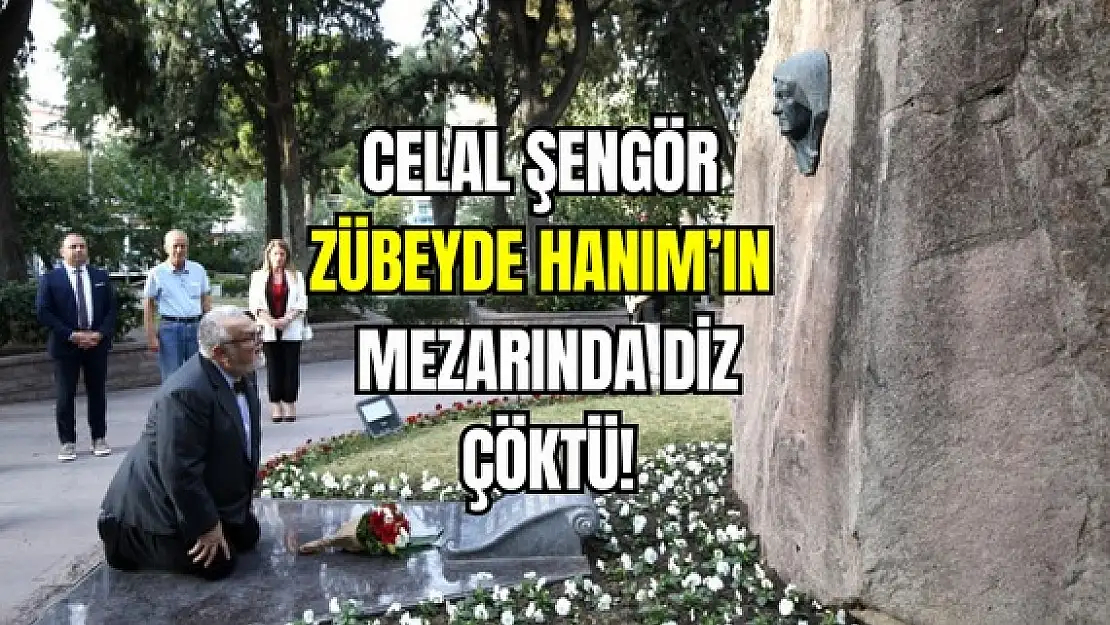 Celal Şengör Zübeyde Hanım’ın mezarında diz çöktü!