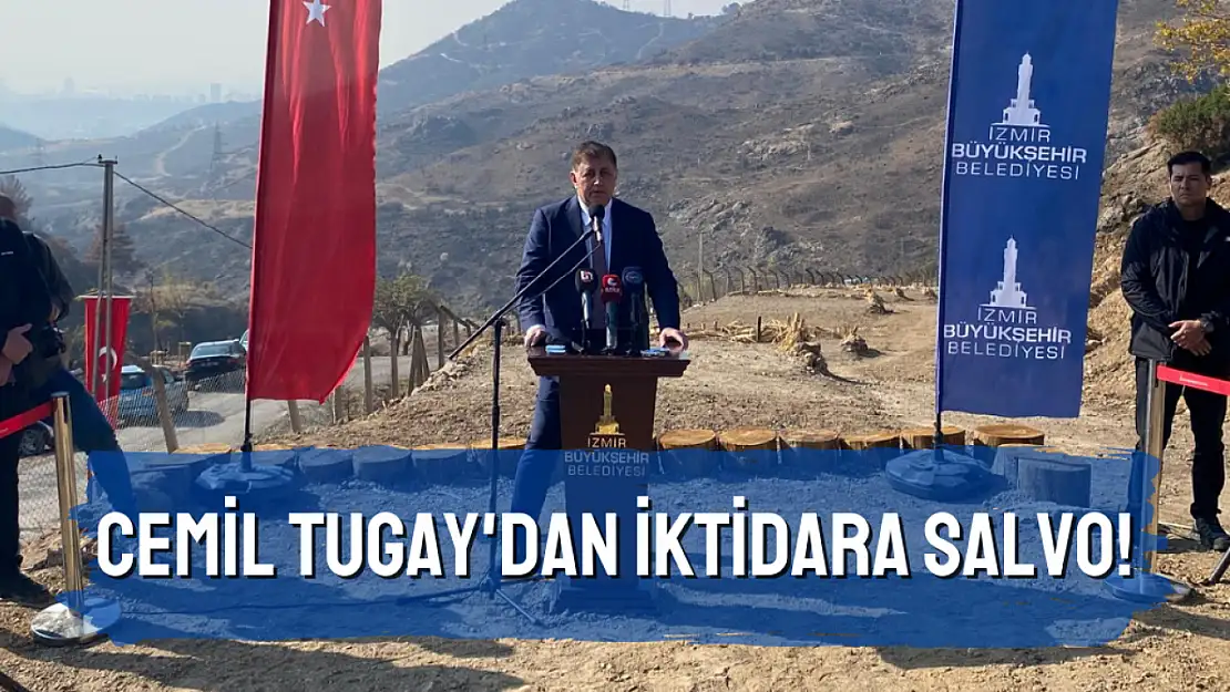 Cemil Tugay'dan iktidara salvo: Bize iftira atmayı bırakın