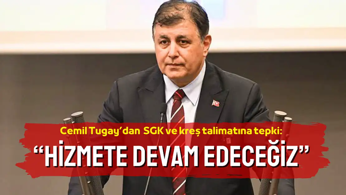 Cemil Tugay'dan iktidara sert çıkış: CHP'li belediyeleri işlemez hale getirmek istiyorlar