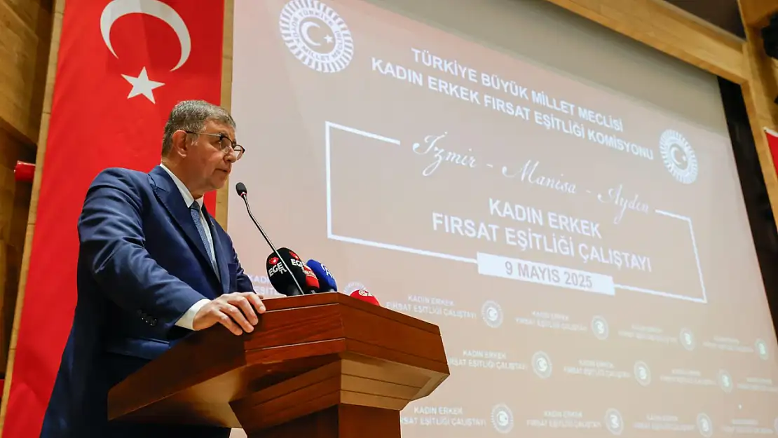 Cemil Tugay, Kadın Erkek Fırsat Eşitliği Çalıştayı'nda konuştu