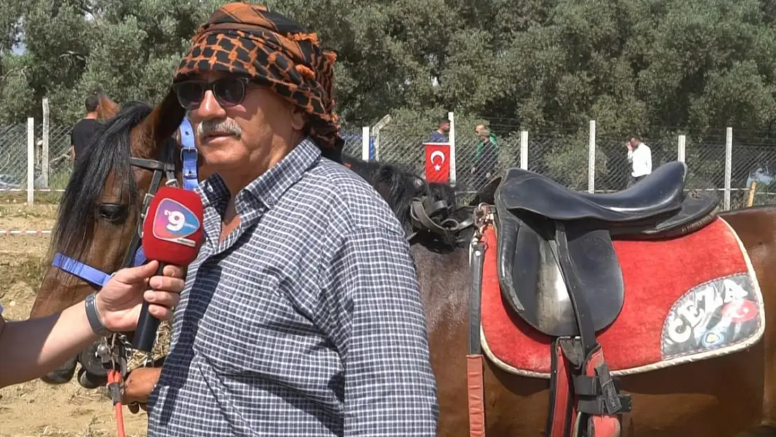 Cengiz Cenk Geleneksel Tire Rahvan At Yarışları’nda boy gösterdi