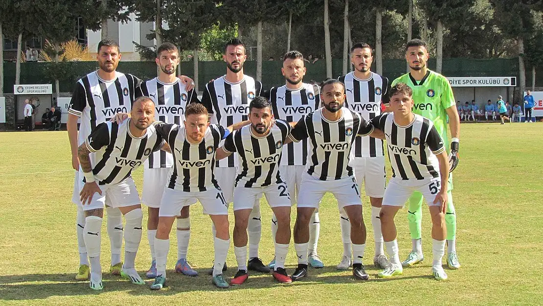 Çeşme Belediyespor deplasmanda 7-0 galip geldi