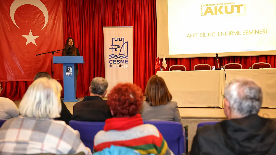 Çeşme'de afetlere hazırlık için örnek adımlar