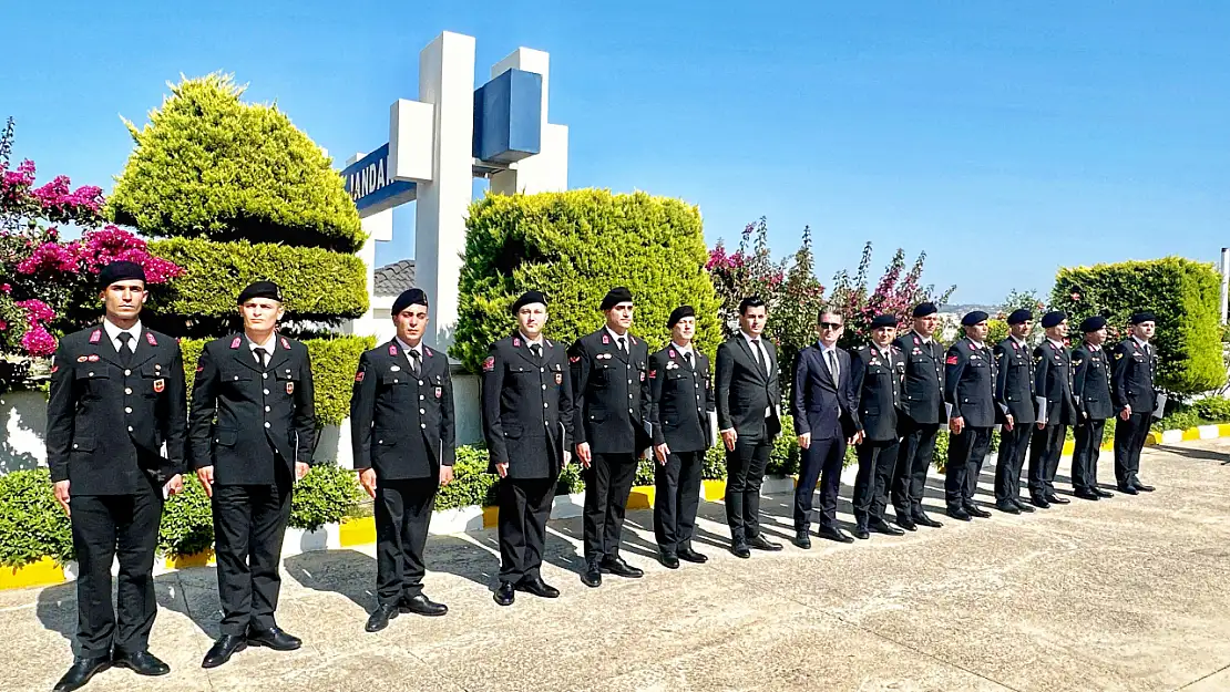 Çeşme'de Jandarma Teşkilatı'nın 186. Kuruluş Yıldönümü kutlandı