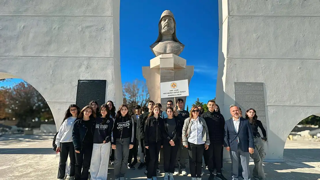 Çeşme'de öğrenciler tarihin peşinde: Yarımadayı Tanıyoruz Projesi başladı!