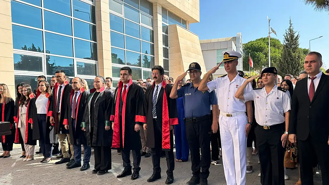 Çeşme'de yeni 'Adli Yıl' törenle başladı