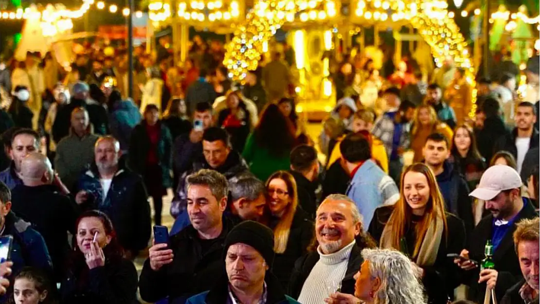 Çeşme'de yeni yıl coşkusu!