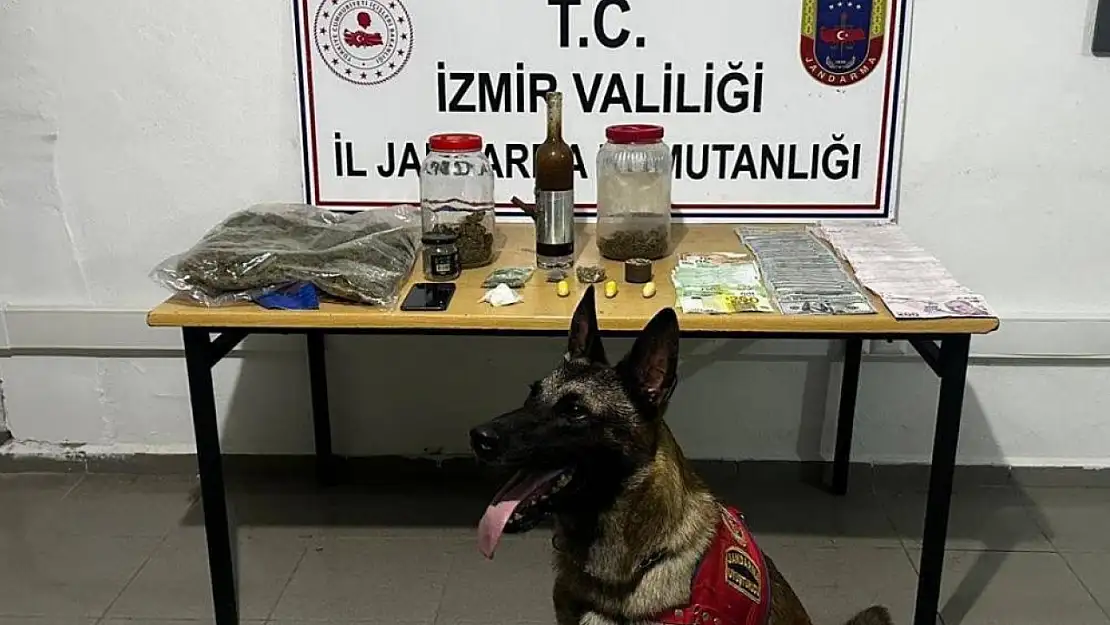 Çeşme'de zehir tacirine şafak operasyonu