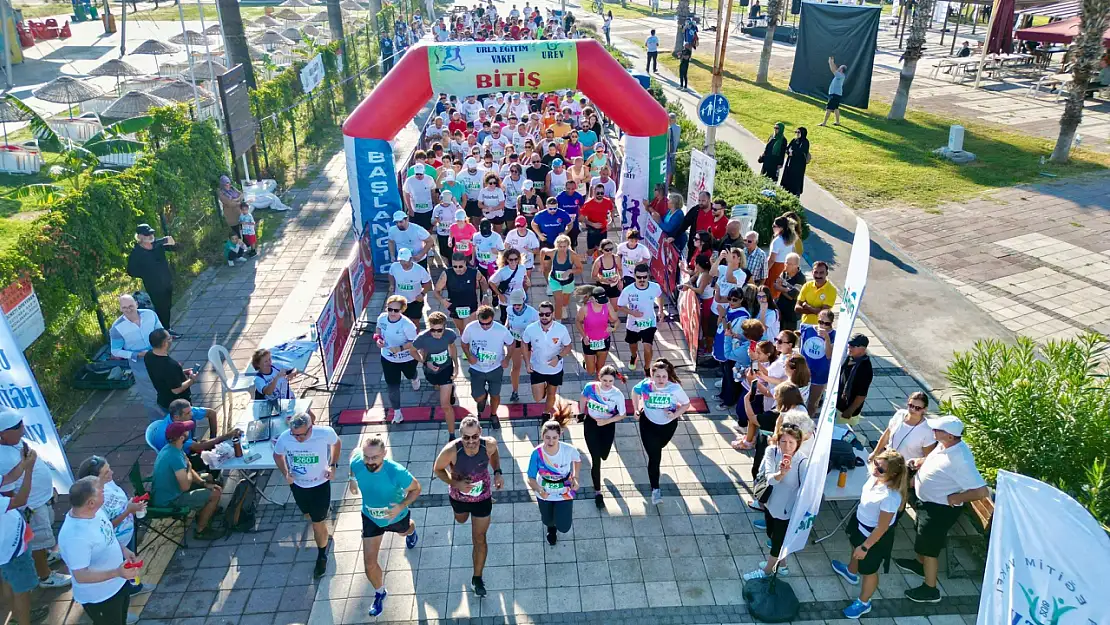 Çeşmeli Kaan Miyazaki, Bir'İZ Koşusunda 5 Kilometre Şampiyonu!