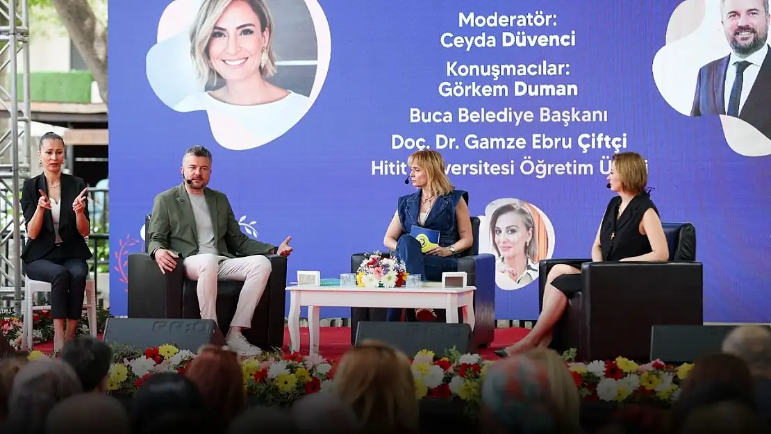 Ceyda Düvenci ile Buca'da Engelliler Haftası etkinliği