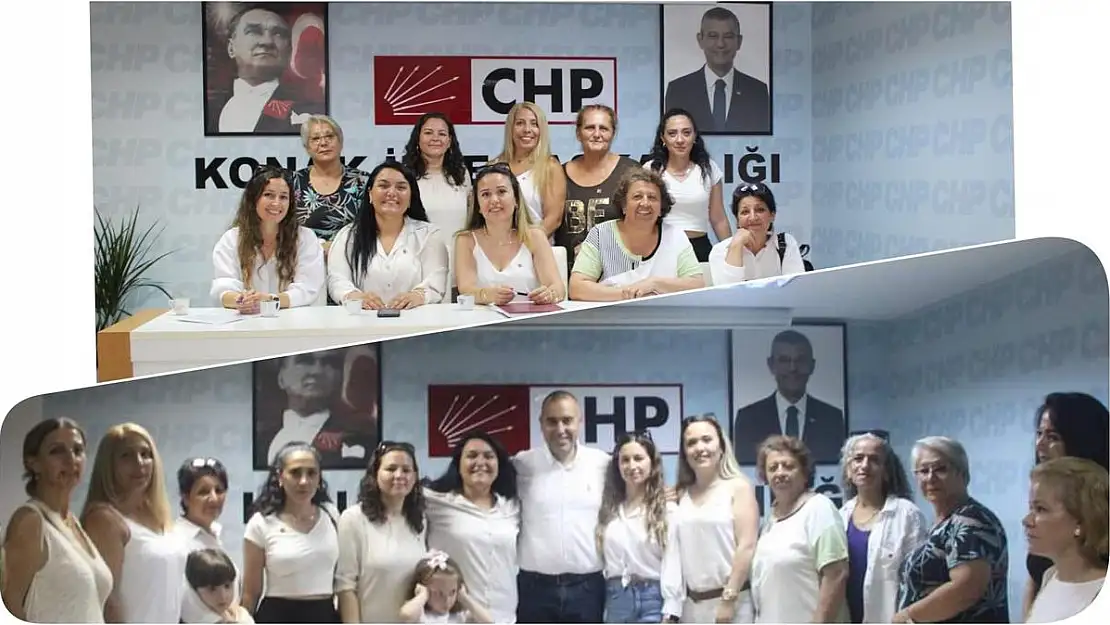 CHP Konak Kadın Kolları’nda devir teslim töreni