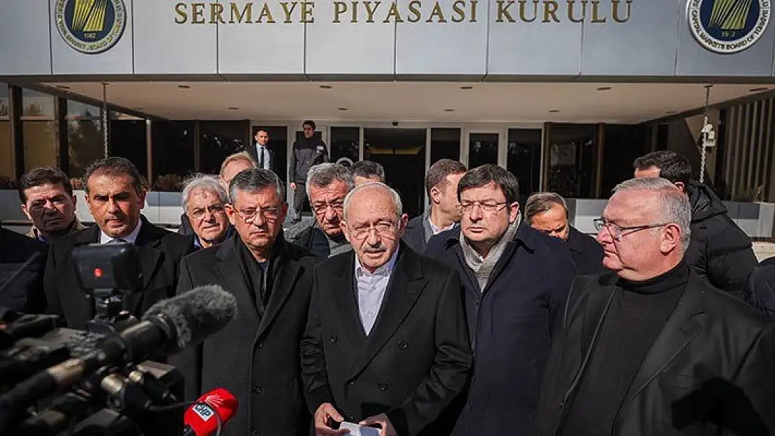 CHP lideri Kılıçdaroğlu SPK’ya gitti