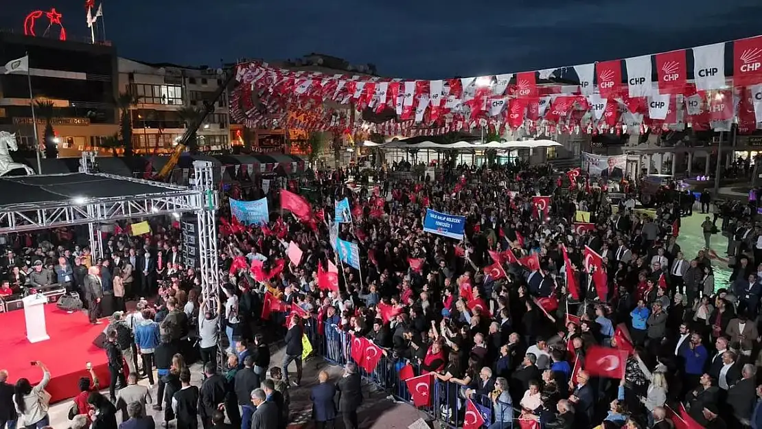 CHP Menemen’de ‘tarım’ mitingi