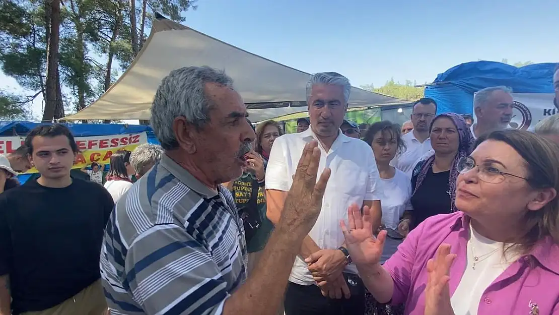 CHP'li Karaca'nın Akbelen ziyaretinde muhalefete tepki