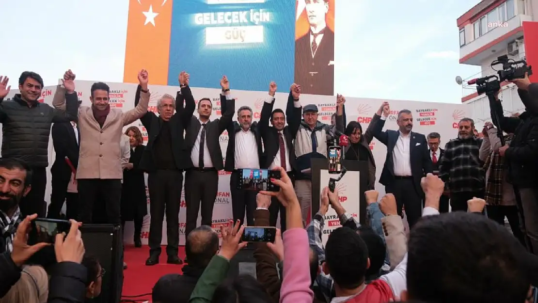 CHP’nin adayı İrfan Önal, Bayraklı’da seçim startını verdi