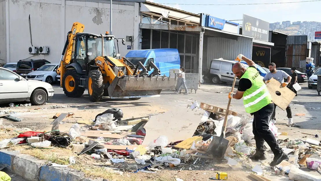 Çiğli Ata Sanayi Sitesi'ne kapsamlı temizlik