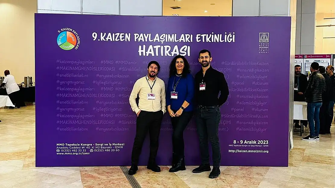 Çiğli Belediyesi'ne 9. Kaizen Paylaşımları'ndan teşekkür belgesi