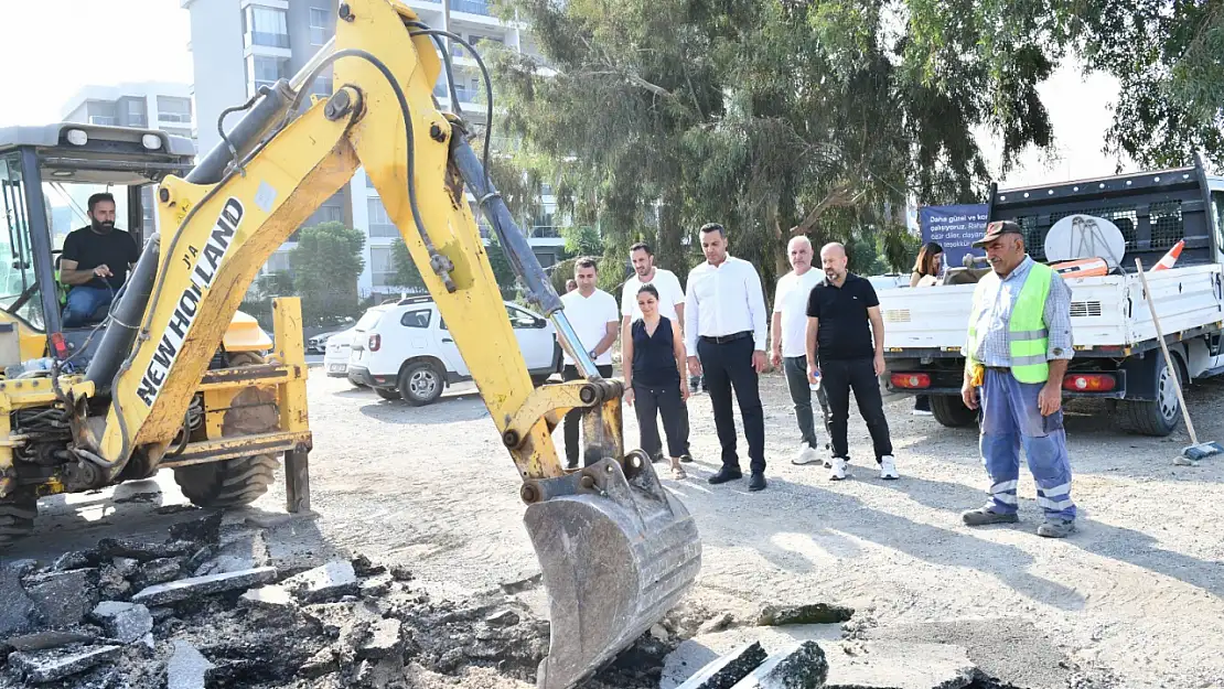 Çiğli'de yeniden düzenleme çalışmaları başladı