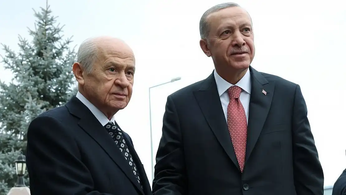 Cumhurbaşkanı Erdoğan ile MHP lideri Bahçeli görüştü