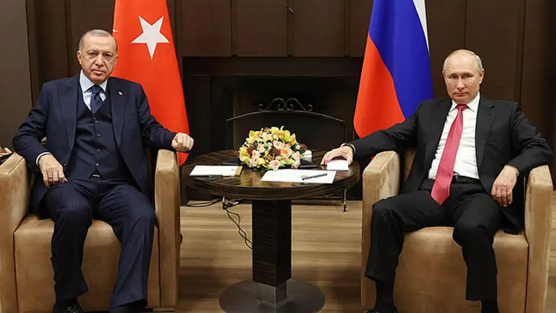 Cumhurbaşkanı Erdoğan ile Putin görüştü