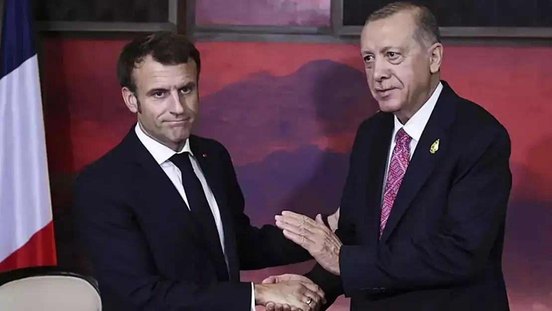 Cumhurbaşkanı Erdoğan, Macron ile görüştü: Hangi konular ele alındı?