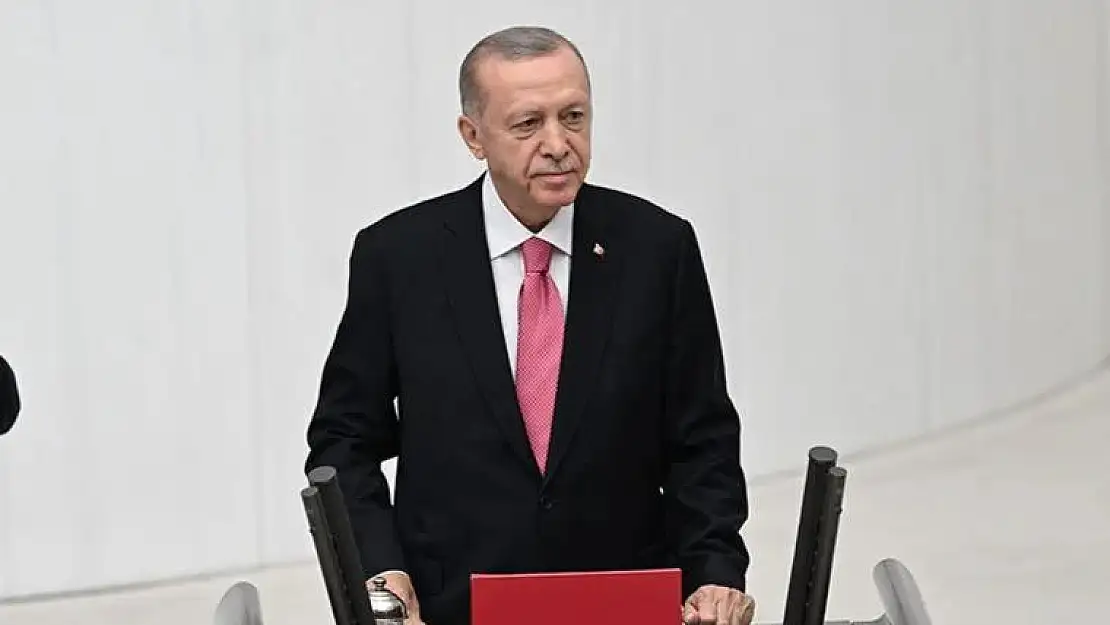 Cumhurbaşkanı Erdoğan, Meclis’te yemin etti