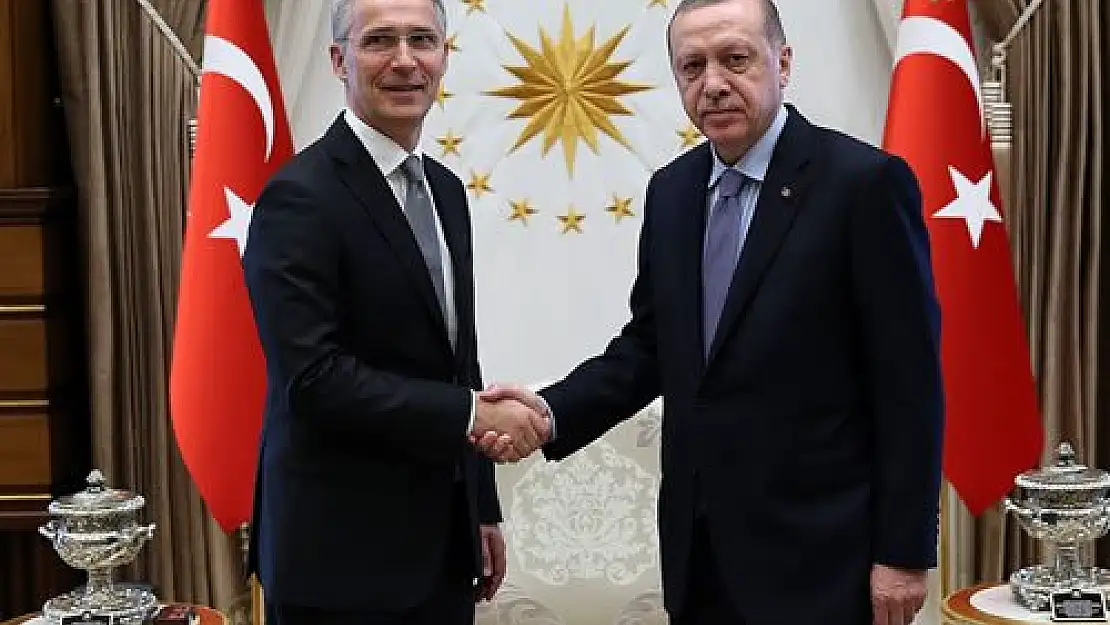 Cumhurbaşkanı Erdoğan,  NATO Genel Sekreteri Stoltenberg’i kabul etti