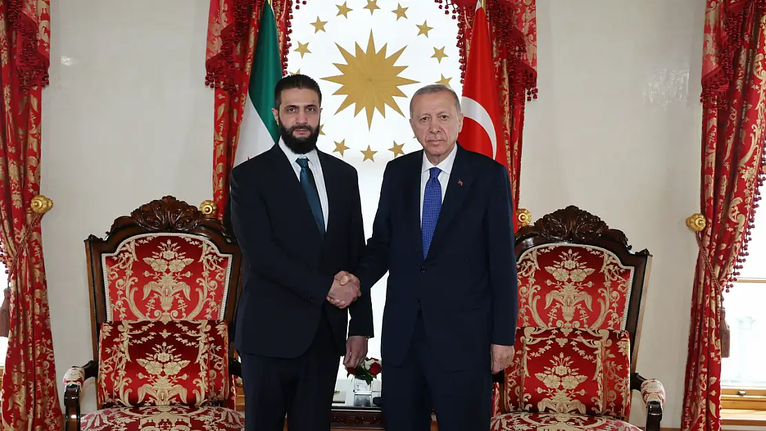 Cumhurbaşkanı Erdoğan, Suriye Lideri Şara ile bir araya geldi
