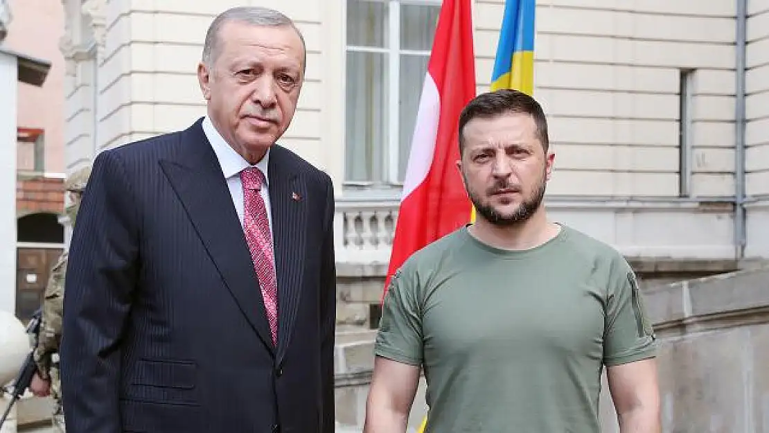 Cumhurbaşkanı Erdoğan, Zelenskiy ile görüştü