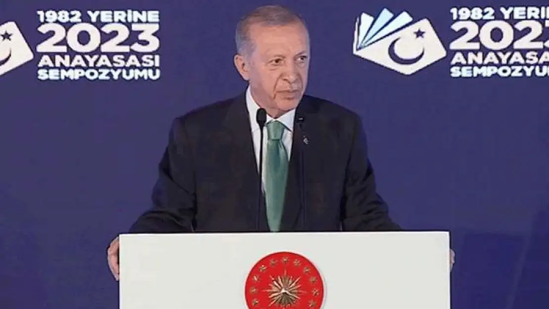 Cumhurbaşkanı Erdoğan’dan yeni anayasa açıklaması